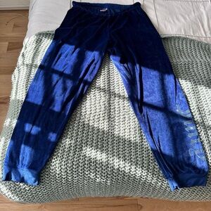 Juicy Blue Velour Sweatpants